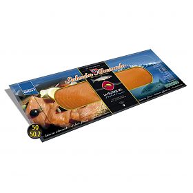 Salmon Ahumado Noruego Precortado +1.- Kg Factoria*