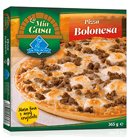 Pizza Boloñesa Mia Casa 6X365Gr.