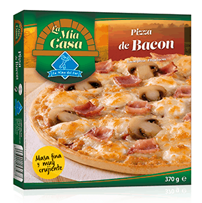 Pizza Bacon Mia Casa 6X370Gr.
