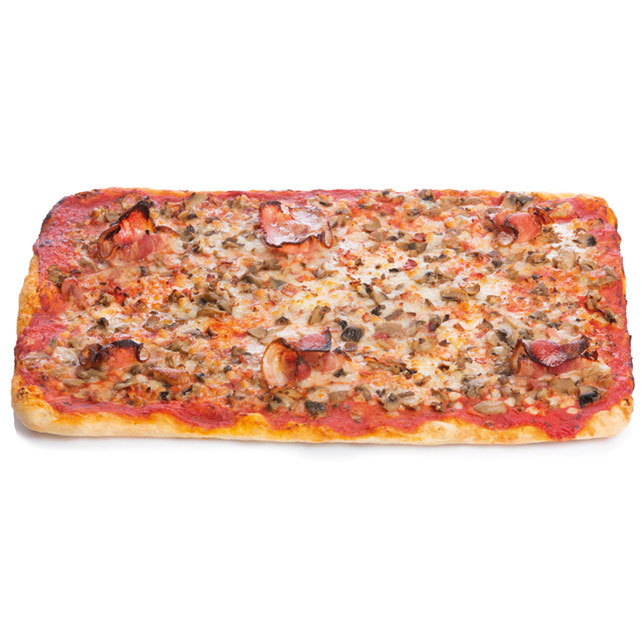 (E) Pizza Champiñon Bacon Familiar  Berlys 4 Und.X1.200Gr.