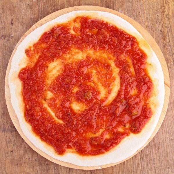 Base Pizza Con Tomate Piedra 30Cm.(Niña) 8X380Gr.