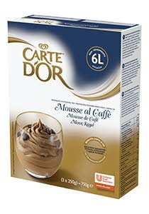 Carte D'Or Mousse Cafe 60Rac 750G .. [6 Estuches/Caja] [Vta. Unidad]