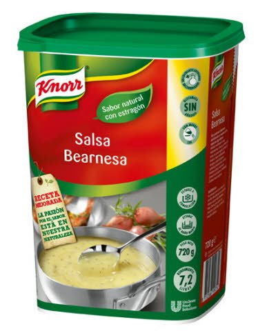 (E) Salsa Clasica Bearnesa 720G [6 Bote/Caja] [Vta. Unidad] - Knorr