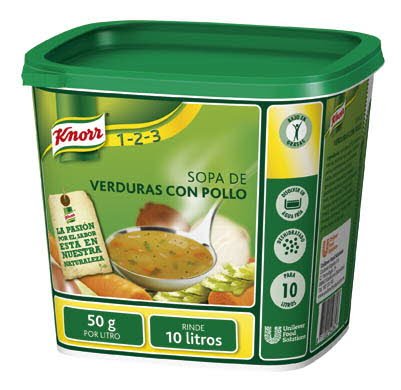 Kn Sopa Verdura Pollo 500G [6 Ud/Caja] [Vta. Unidad]Xxx