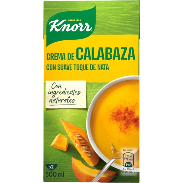 Knorr Wso Crema Calabaza 8X1L [Vta/Unidad]