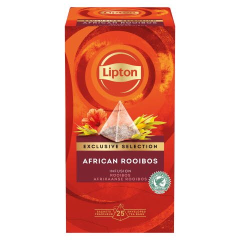 Lipton Piramide African Rooibos 25 Sobres [6 Estuches/Caja] [Vta. Unidad]