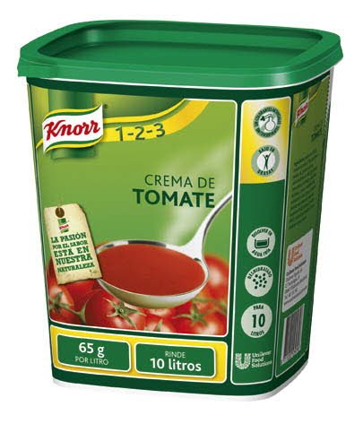 Kn Crema Tomate 650Gr [6 Ud/Caja] [Vta. Unidad]