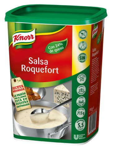 Salsa Clasica Roquefort 715G .. [6 Ud/Caja] [Vta. Unidad] - Knorr