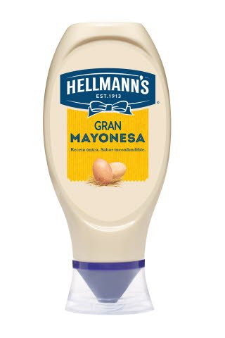 Salsa Bocabajo Mayonesa 430Ml [12 Bote/Caja] [Vta. Caja] - Hellmann'S