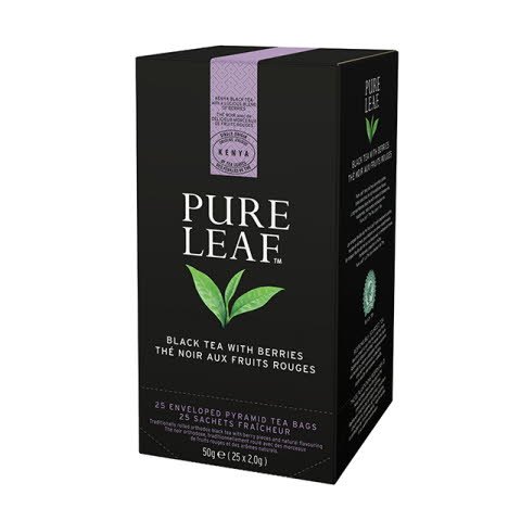 Pure Leaf Te Negro Blackberry (Mora) 25 Sobres [6 Estuches/Caja] [Vta. Unidad]