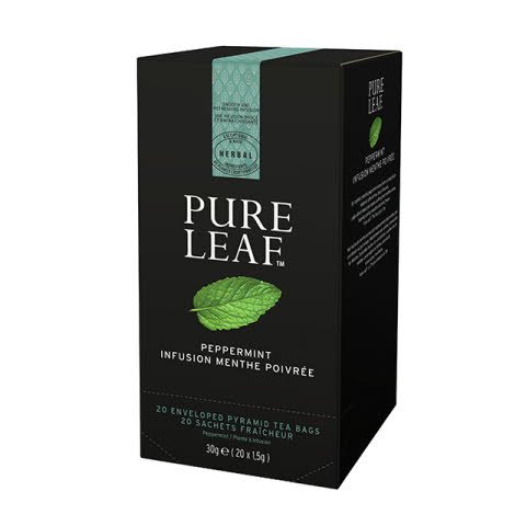 Pure Leaf Peppermint "Menta" 20 Sobres [6 Estuches/Caja] [Vta. Unidad]