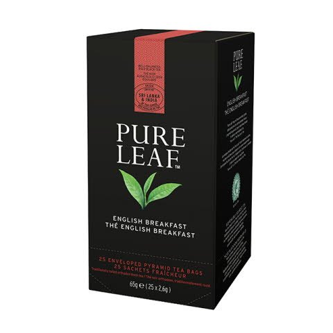 Pure Leaf English Breakfast 25 Sobres [6 Estuches/Caja] [Vta. Unidad]