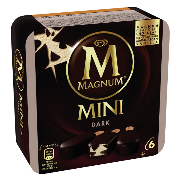 Magnum Mini Dark Mp6 55Ml [6 Ud/Caja] [Vta. Caja]XXX