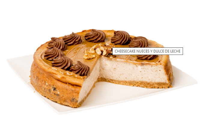 Tarta Cheesecake Nueces Y Dulce De Leche Bio Pastis 14Rc. 1,7Kg.