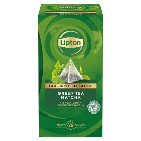Lipton Piramide Te Verde Matcha 25 Sobres [6 Estuches/Caja] [Vta. Unidad]