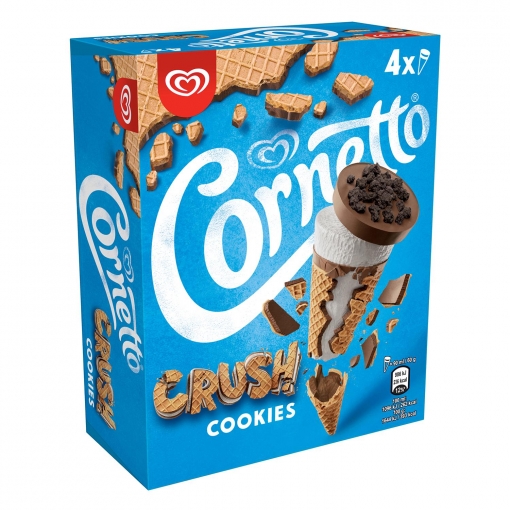 Cornetto Crush Cookie Mp4 90Ml [Vta/Caja]Xxx