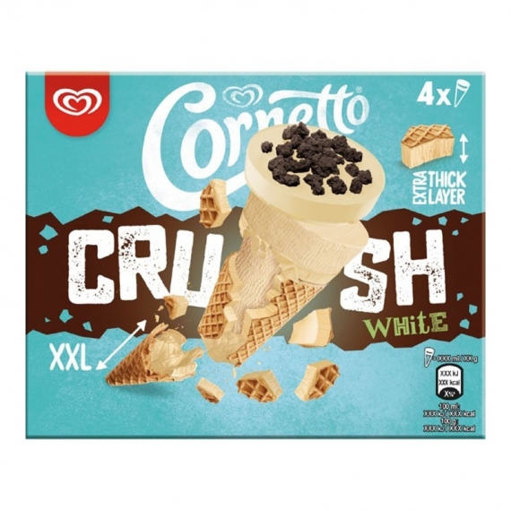 Cornetto Crush Blanco Mp4 90Ml [Vta/Caja]Xxx