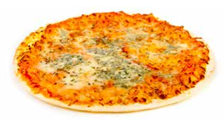 Pizza 4Quesos Singluten 350Gr 1X5Un
