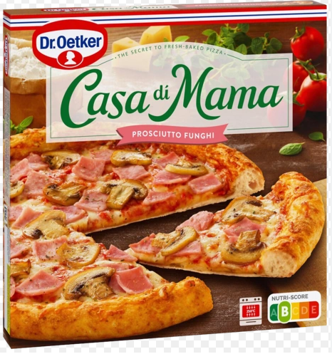 PIZZA PROSCIUTO Y FUNGHI CASA DI MAMA