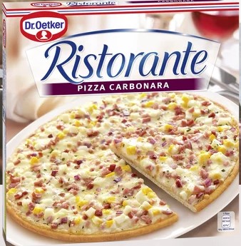 Pizza Ristorante Carbonara [7Un/Caja][Vta/Caja]