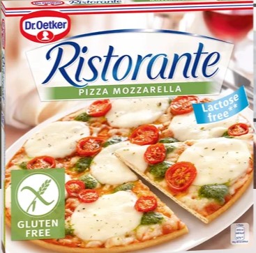 Pizza Ristorante S/Gluten Mozzarella [7Un/Caja][Vta/Caja]