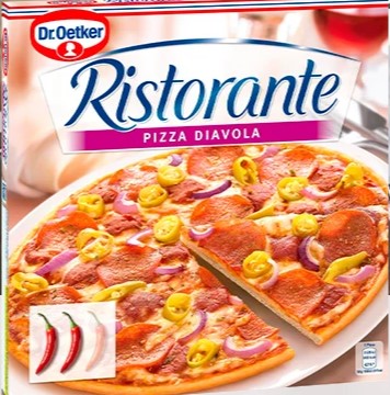 Pizza Ristorante Diavola [7Un/Caja][Vta/Caja]