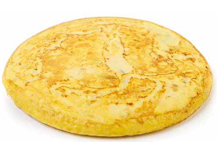 Tortilla De Patata Con Cebolla 700gr C/5un