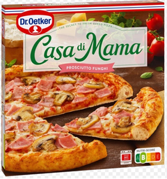 [128720806] Pizza Prosciuto Y Funghi Casa Di Mama [5 uds/caja]