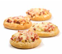 [5382] Mini Pizza Esponjosa Prosciutto 30Gr 4X40Un
